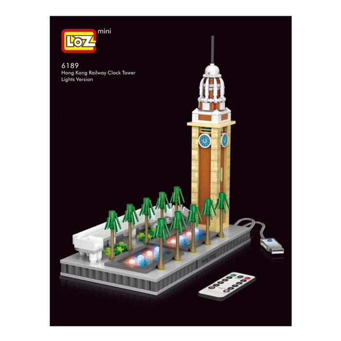 Loz Creator - Hong Kong Clock Tower - 40 x 28 x 6cm