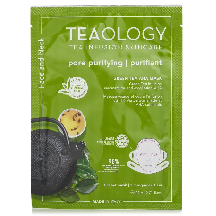 Green Tea Aha Face & Neck Mask - 21ml/0.17oz