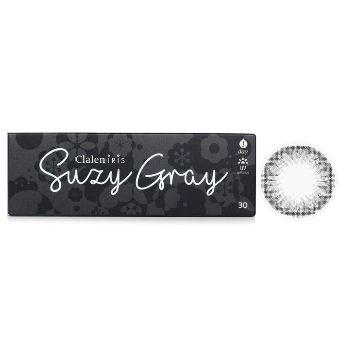 1 Day Iris Suzy Gray Color Contact Lenses -2.50 D - 30pcs