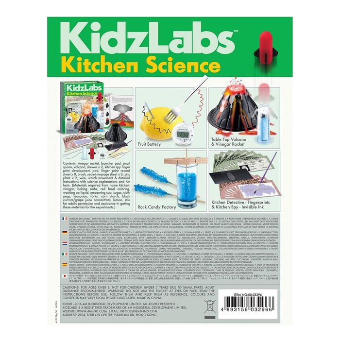 Kidzlabs/kitchen Science - 37x18x22.5mm