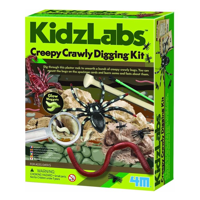 Kidzlabs/creepy Crawly Digging Kit - 37x18x22.5mm