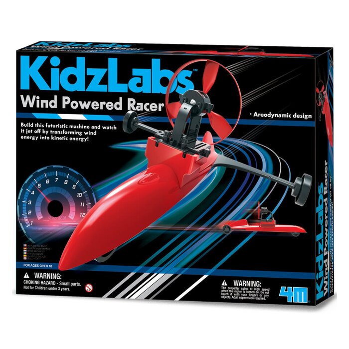 Kidzlabs/wind Powered Racer - 41x30x39mm