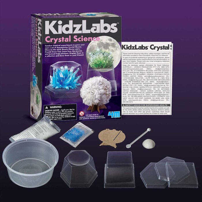 Kidzlabs/crystal Science/us - 37x23x19mm