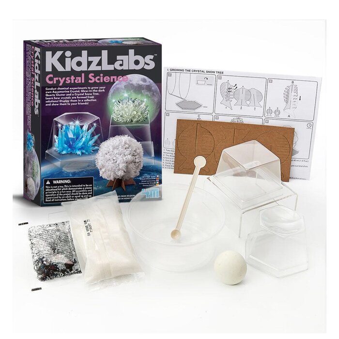 Kidzlabs/crystal Science/us - 37x23x19mm