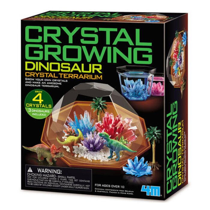 Crystal Growing/dino Crystal Terrarium/us - 51x25x30mm