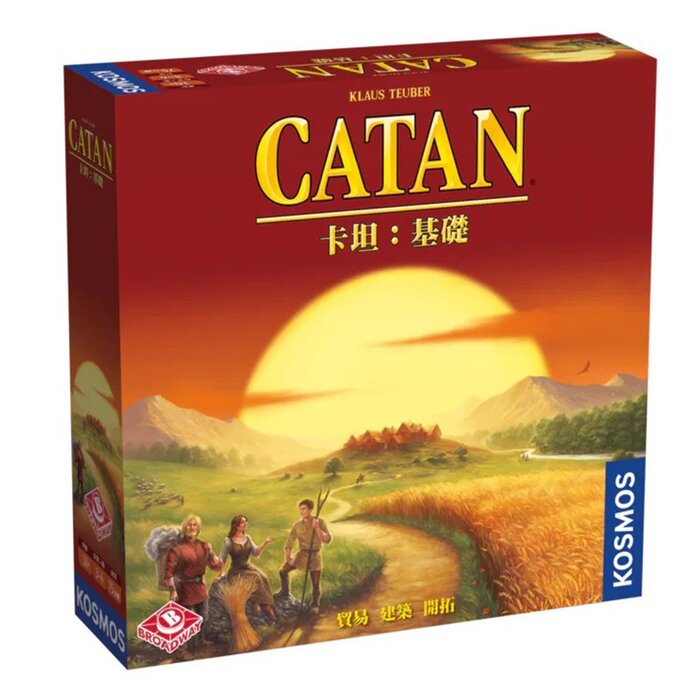 Catan Base Game - 11.63x9.5x3in