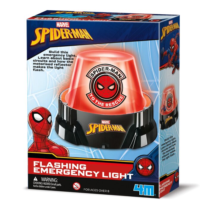 Disney/marvel Spider-man/flashing Emergency Light - 37x18x22.5mm