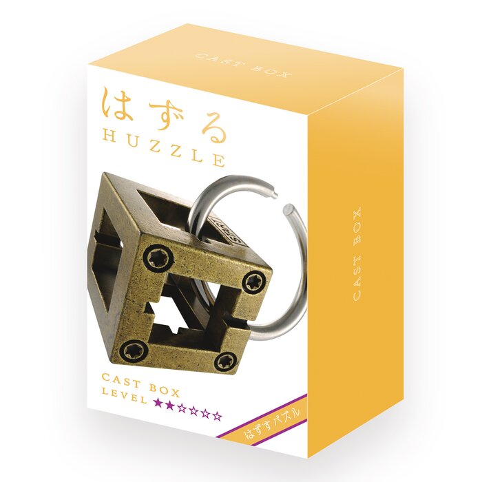 Hanayama | Box Hanayama Metal Brainteaser Puzzle Mensa Rated Level 2 - 75*119*45 mm