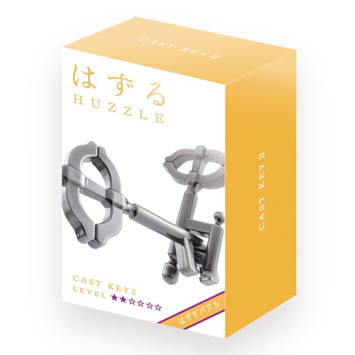 Hanayama | Key Ii Hanayama Metal Brainteaser Puzzle Mensa Rated Level 2 - 75*119*45 mm