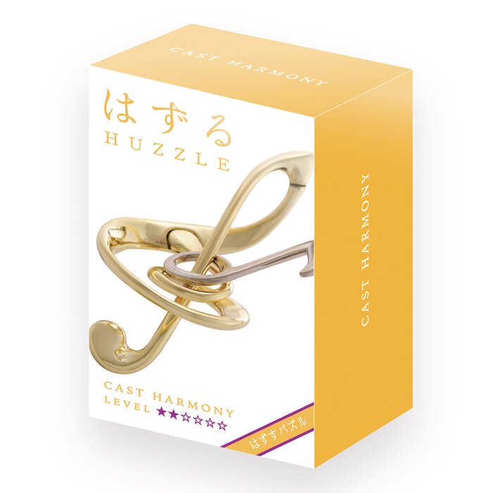 Hanayama | Harmony Hanayama Metal Brainteaser Puzzle Mensa Rated Level 2 - 75*119*45 mm