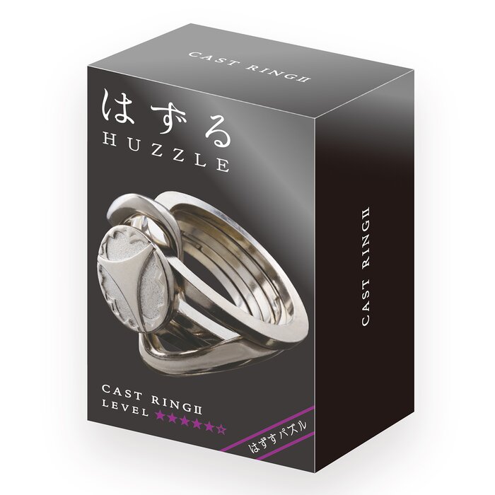 Hanayama | Cast Ring Ii Hanayama Metal Brainteaser Puzzle Mensa Rated Level 5 - 75*119*45 mm