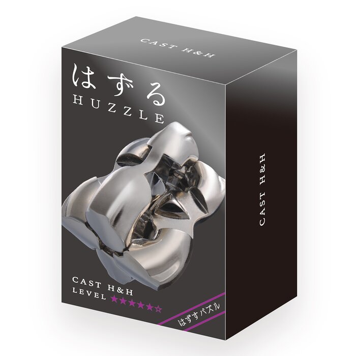 Hanayama | H & H Hanayama Metal Brainteaser Puzzle Mensa Rated Level 5 - 75*119*45 mm