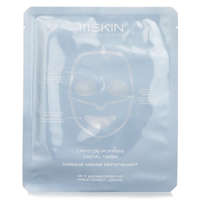 Cryo De-puffing Facial Mask - 5x30ml/5x1.01oz