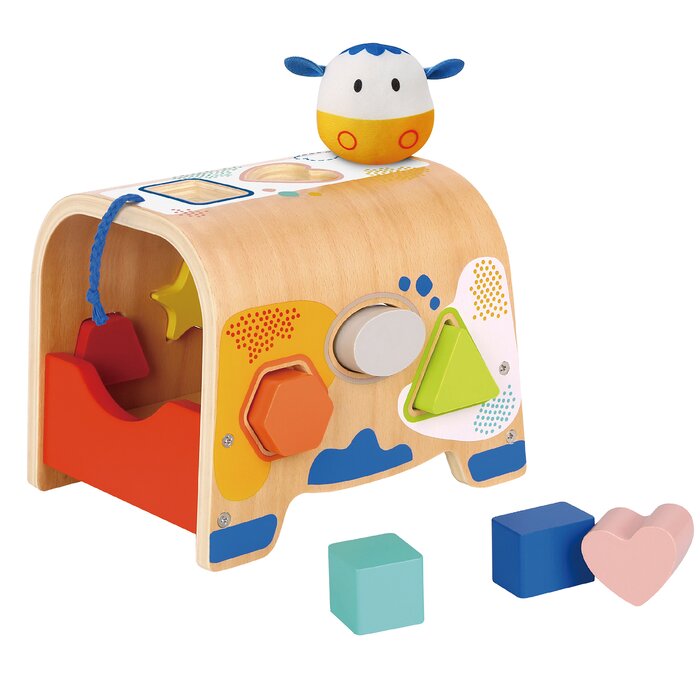 Cow Shape Sorter - 20x16x22cm