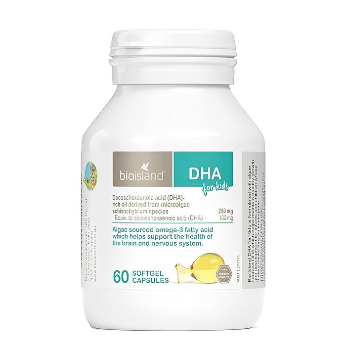 Bioisland Dha Kids - 60 Capsules - 60pcs