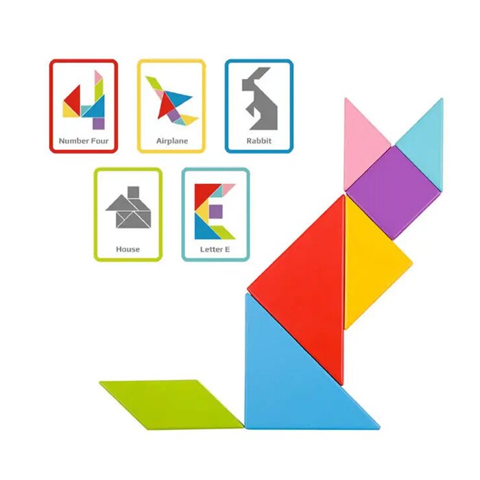 Tangram Play - 20x19x4cm