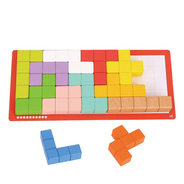 Puzzle Cubes - 27x13x2cm