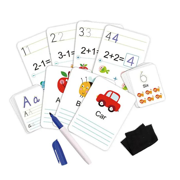 Handwriting & Learning Cards - 34x24x5cm