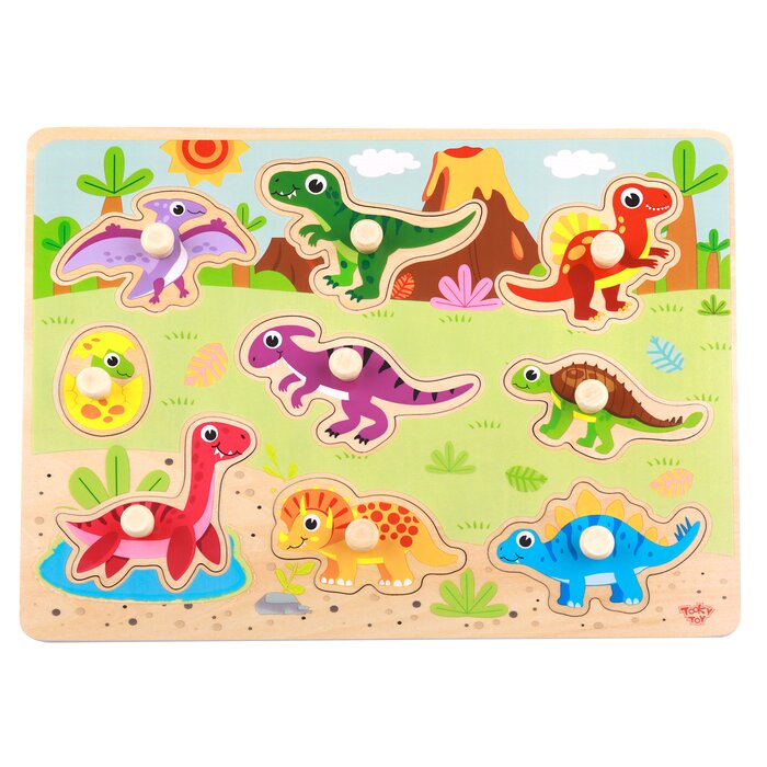 Dinosaur Puzzle - 30x23x2cm