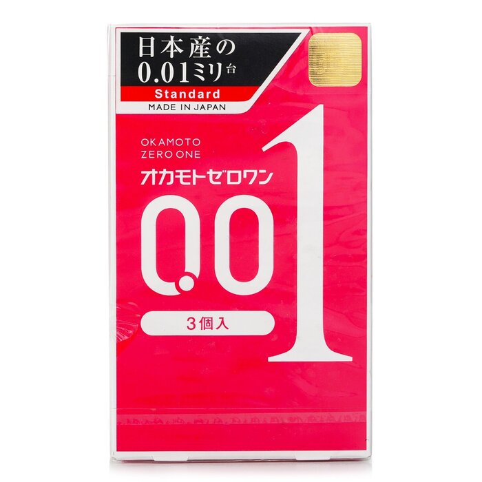 0.01 Ultra Thin Condom - 3pcs - 3pcs/box