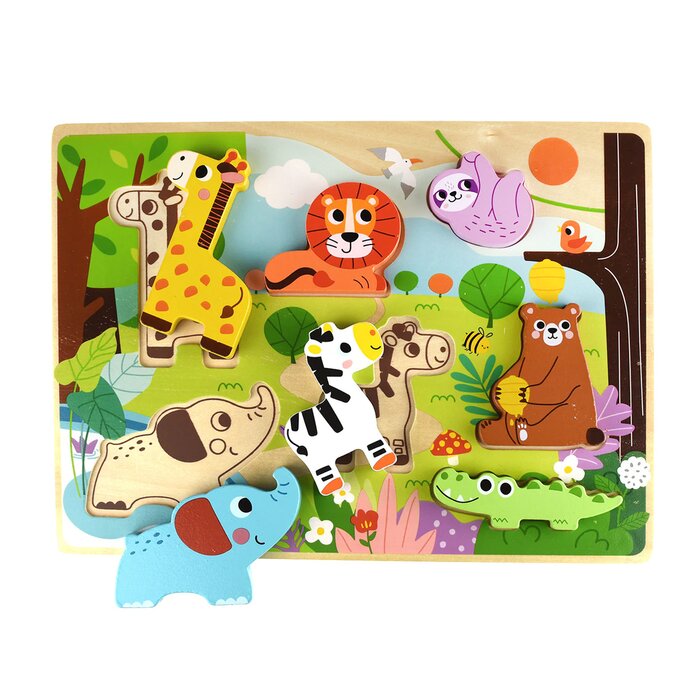 Chunky Puzzle - Animal - 30x21x2cm