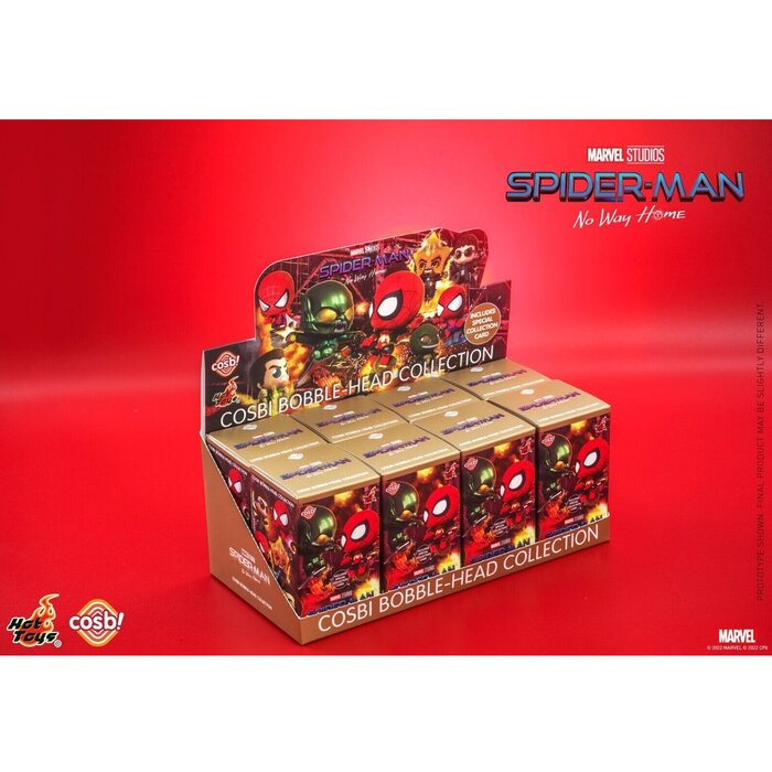 Spider-man: No Way Home - Spider-man Cosbi Bobble-head Collection (series 2) (individual Blind Boxes) - 6 x 6 x 10cm