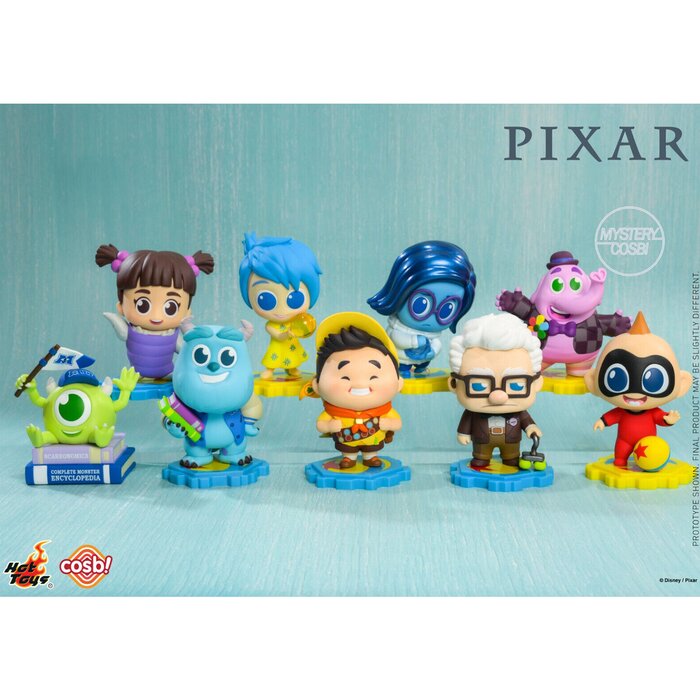 Pixar Cosbi Collection (individual Blind Boxes) - 6 x 6 x 10cm