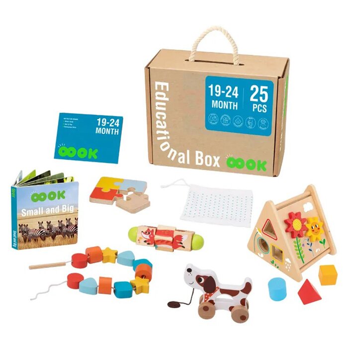 19-24m Educational Box - 32x27x18cm