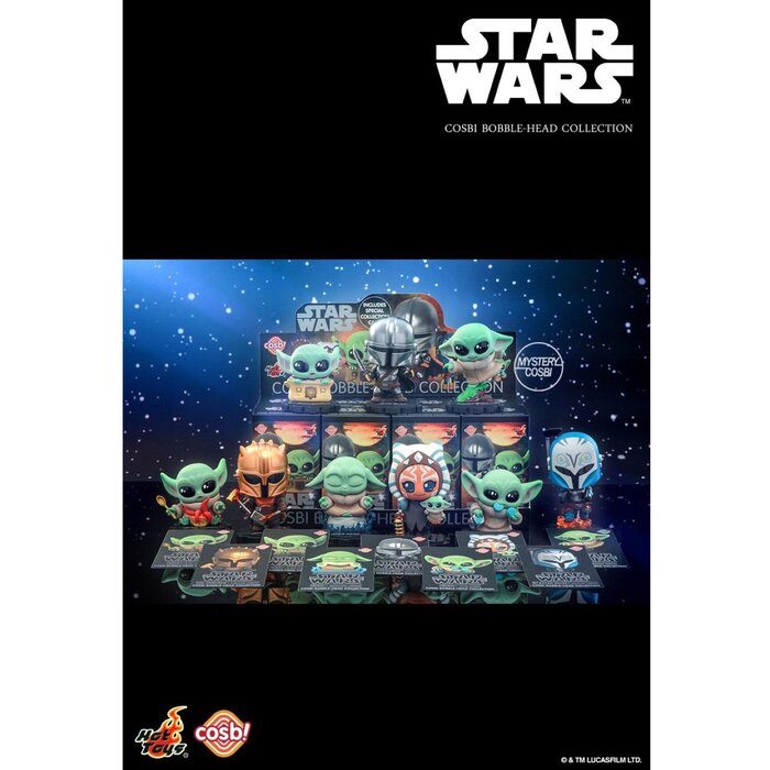 Star Wars Cosbi Bobble-head Collection (series 3) (case Of 8 Blind Boxes) - 29x22x12cm