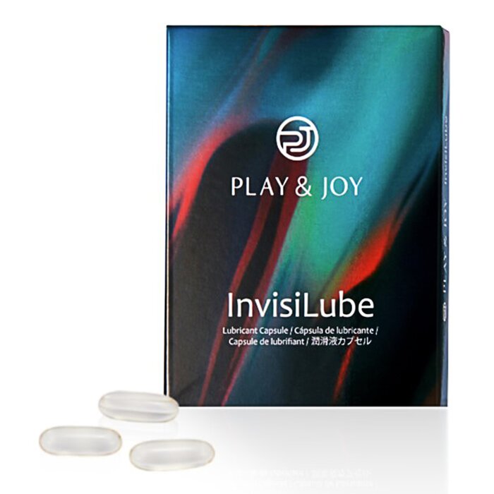 Invisilube Capsule Beads Silicone Oil Personal Lubricant 10 Pcs - 10pcs/Box