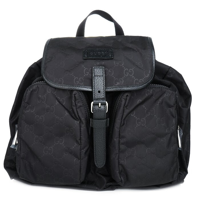 Gucci Gg Nylon Rucksack Backpack 5105343 - Black