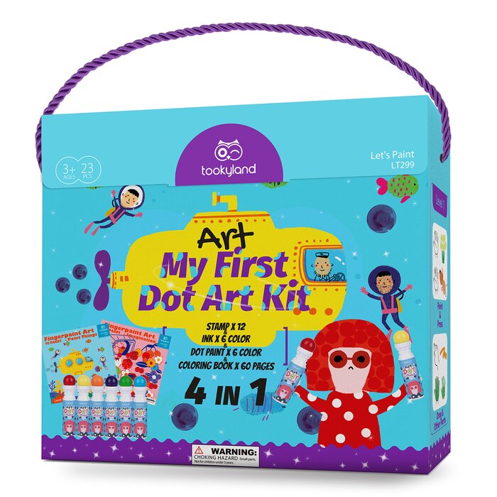 My First Dot Art Kit - 29x27x9cm