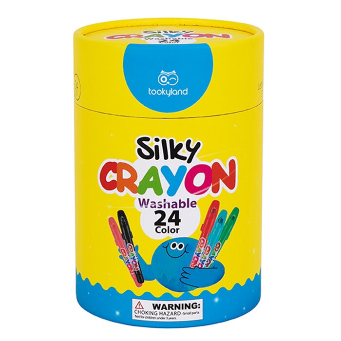 Washable Crayon - 24 Color - 11x11x16cm