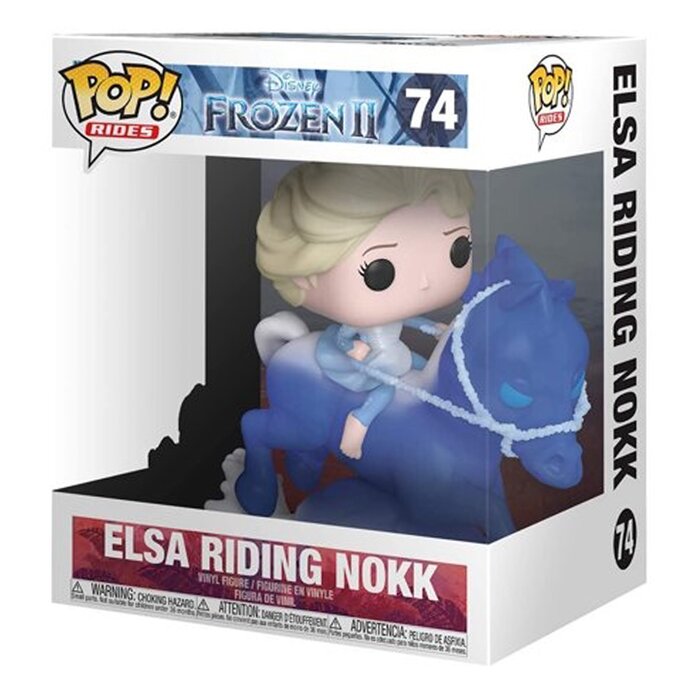 Pop! Ride Disney: Frozen Ii - Elsa Riding Nokk Toy Figures - 21x17x14cm