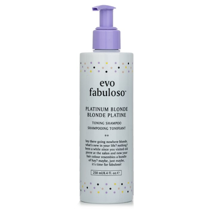 Fabuloso Toning Shampoo - # Platinum Blonde - 250ml/8.4oz