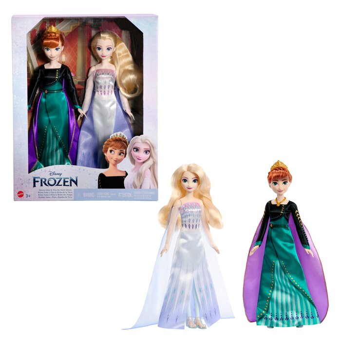 Disney Frozen Queen Anna & Elsa The Snow Queen - 25x6x32cm