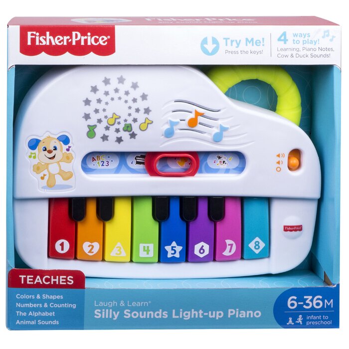 Laugh & Learn™ Silly Sounds Light-up Piano - 27x6x24cm