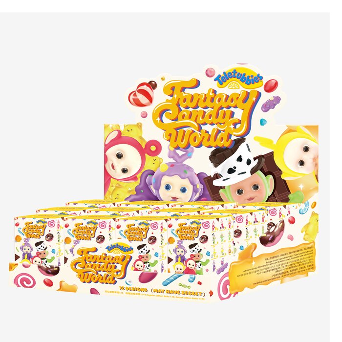 Teletubbies Fantasy Candy World Series - (case Of 12 Blind Boxes) - 27x11x20cm