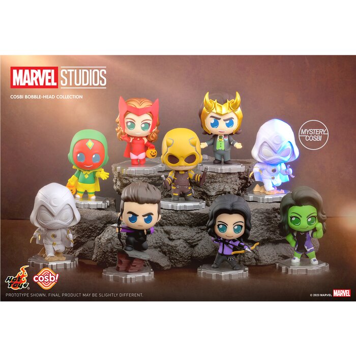 Marvel Studios - Marvel Disney+ Cosbi Bobble-head Collection (series 2) - (individual Blind Boxes) - 6x10x6cm