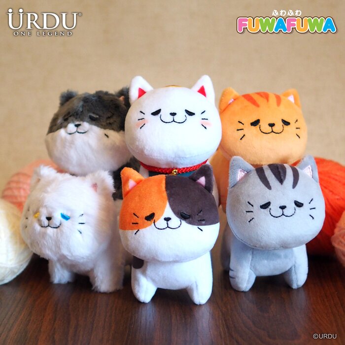 Urdu Fuwafuwa Part 6-cat - (individual Blind Boxes) - 11x13x9cm