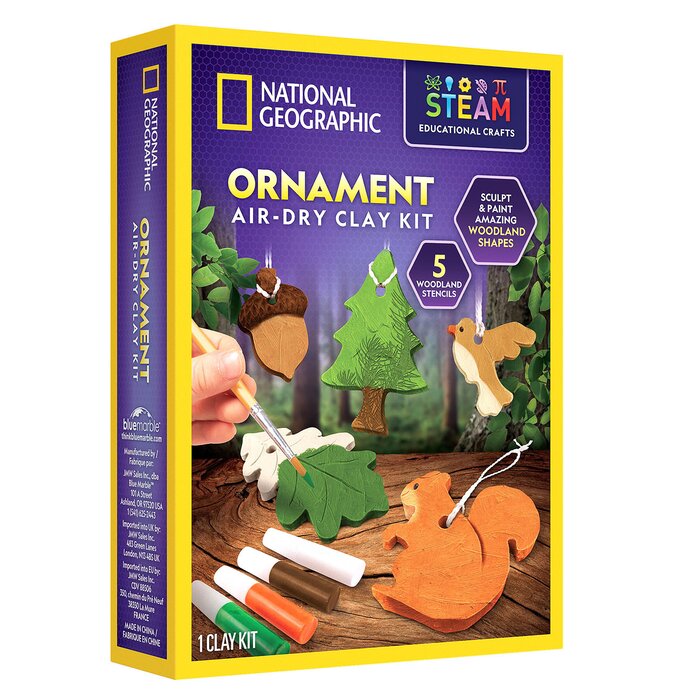 Air -dry Clay Pottery Craft Kit - 19x26x6cm