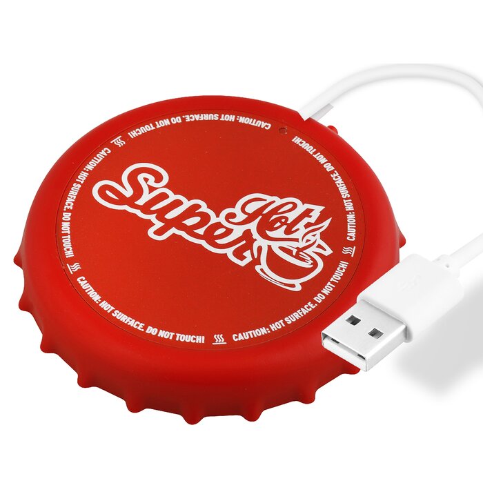 Usb Mug Warmer - Red - 11x11x2cm