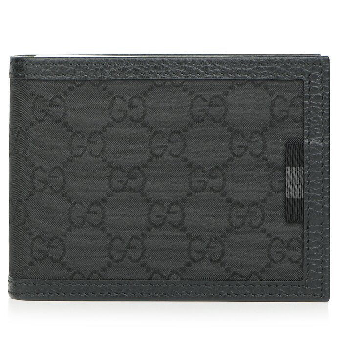 Canvas Web Tab Gg Guccissima Trifold Wallet 217044 - Fixed Size