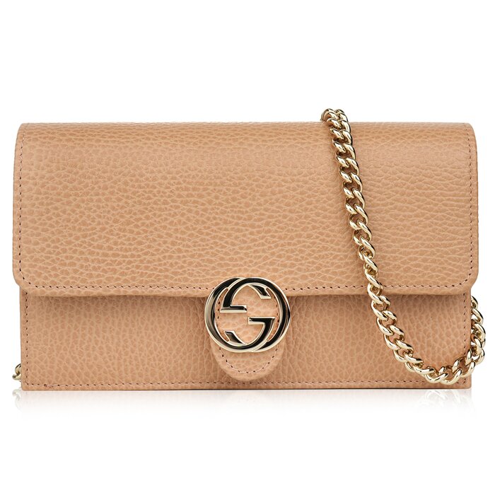 Icon Gg Interlocking Wallet On Chain Crossbody Bag 615523 - Fixed Size