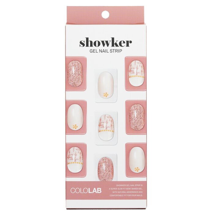 Showker Gel Nail Strip # Csa102 Lady's Jacket - 1pcs