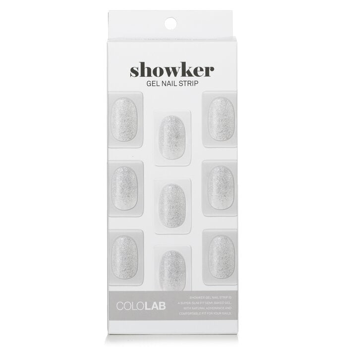 Showker Gel Nail Strip # Cng803 Twinkle Moonlight - 1pcs