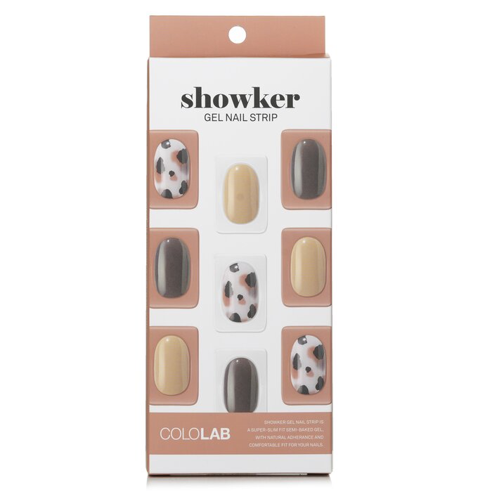 Showker Gel Nail Strip # Cna202 Like A Tiger - 1pcs