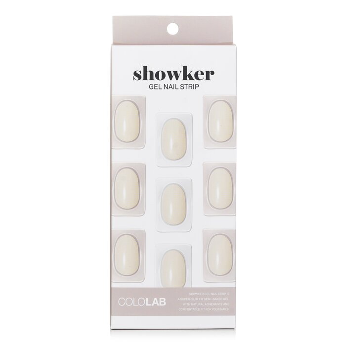 Showker Gel Nail Strip # Csf211 Sweet Vanilla - 1pcs