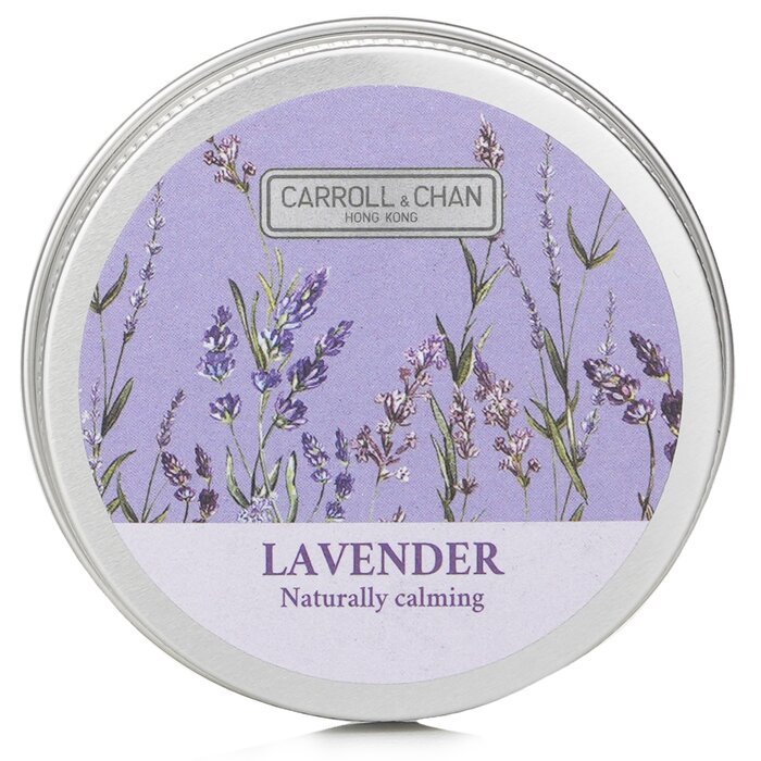 100% Beeswax Mini Tin Candle - # Lavender - 1pcs