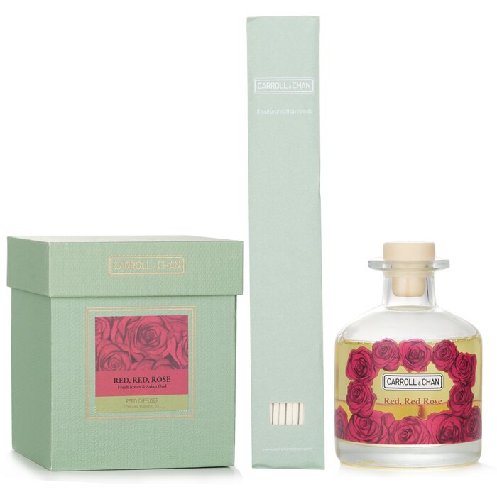 Reed Diffuser - # Red, Red, Rose (freah Roses & Asian Oud) - 200ml/6.76oz